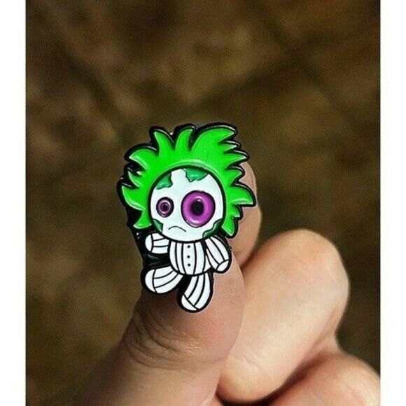 3/20 BeetleJuice Enamel Pin - Picture 1 of 1